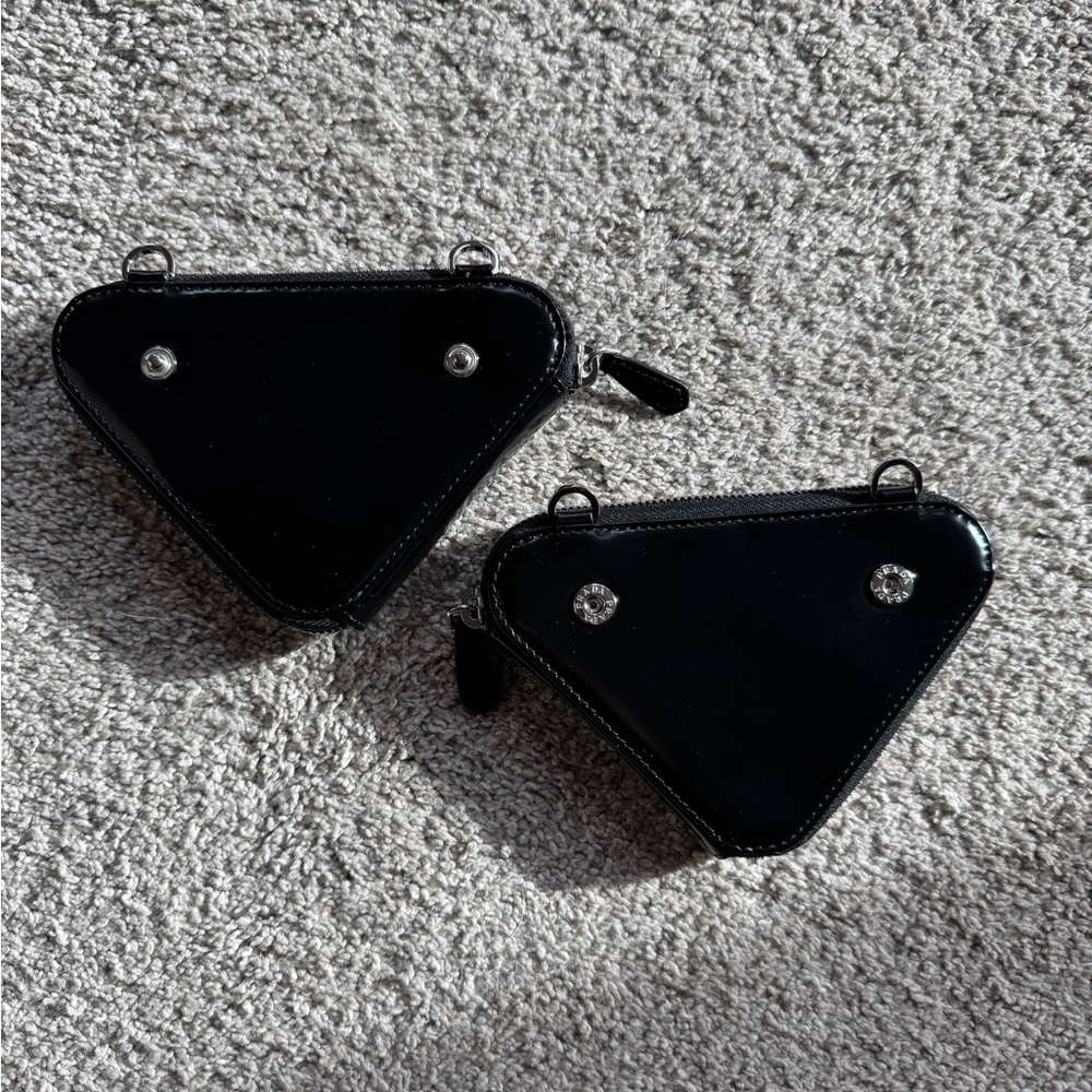 Prada Black Crossbody Bag with Silver Studs - Picture 6 of 11